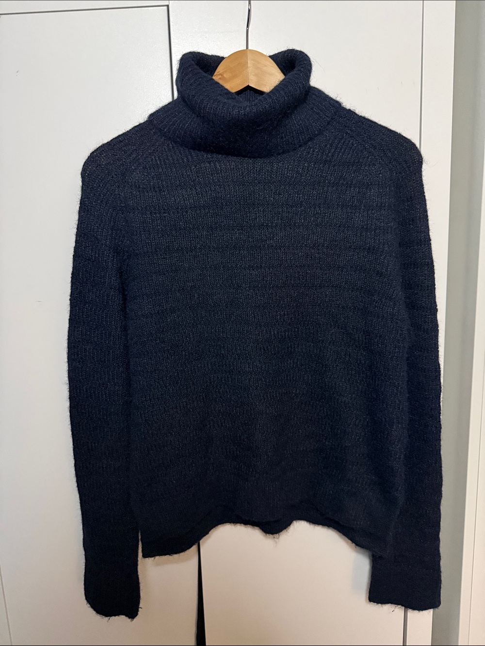 Banana Republic Navy Blue Turtleneck Sweater